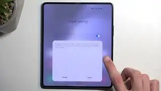 How to Activate the Battery Saver on SAMSUNG Galaxy Z Fold5 - Power Saving Mode