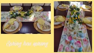 🌼Spring Tablescape | Spring Centerpiece And Decor Ideas 2022🌼🌻🌷Martha D. Solomon