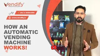 Smart vending machine explained | Automatic vending machine | #vendify #seaga