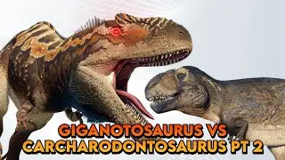 Carcharodontosaurus vs Giganotosaurus (PT.2) || Prior Extinction