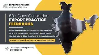 100+ Days Export Help Center's Online Live Practice Feedback by Mr. Azaar