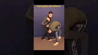 Hand grabs self-defence tutorial #tutorial #selfdefense #martialarts #karate #safety #taekwando