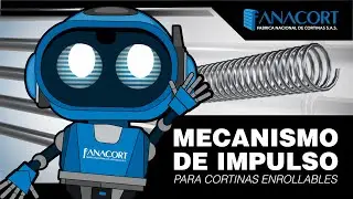 🚧 MECANISMO DE ACCIONAMIENTO POR IMPULSO PARA CORTINAS ENROLLABLES 🚧 // fanacort
