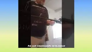 using air gun Chrono to improve your your blow gun velocity