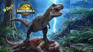 collecting rare tournament dinosaurs by #100 days in jurassic world the game