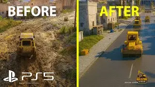 (PS5 Pro) Building An Asphalt Road For Heavy Machinery To Pass Through - Roadcraft Gameplay 4K 60FPS
