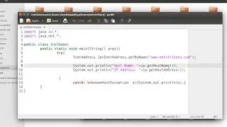 Java Programming Tutorial #46 - How to get an IP address of any Website with Java Program