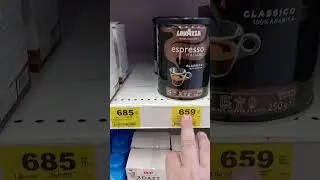 Il caff&egrave; al supermercato #polentoneinthailandia