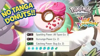 How to make PERFECT Sparkling Power Donuts WITHOUT Hyper Tanga Berries | Pok&eacute;mon Legends Z-A Guide