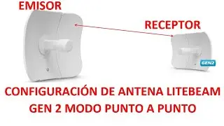COMO CONFIGURAR EN MODO PTP ANTENAS UBIQUITI