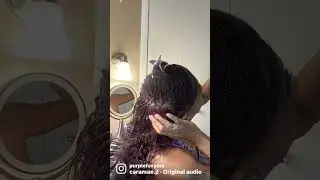 Doing my hair again&hellip;#braiding #microbraids