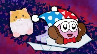 It sure is nice driving my Paper Star - Kirby Air Riders Animation