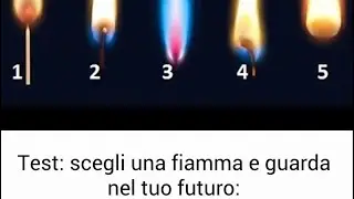 🔮🔥TUTTE LE 5 RISPOSTE ! Scegli la FIAMMA 🔥 