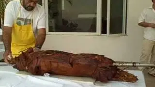 Roast Pig Carving