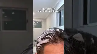 Korean Hair Dye dispenses like Cream in a Can! #koreanproducts #hairdye #haircoloring #haircolor