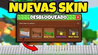 C&oacute;mo TENER las NUEVAS SKIN (VALLAS) para TU JARDIN 😱 Grow a Garden ROBLOX