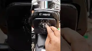 🆕 लुक 👀 Splendor Backlight Sticker | splendor modified #shotrs #ytshorts #splendor #automobile