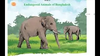 Endangered Animals of Bangladesh| chapter 1.2.1 | Class -09