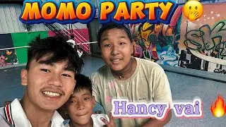 Momo party 🎉 / Hancy brother🔥| skater ❤️#vlog #fypシ゚viral #skatepark #minivlog #skatersafal #mkskate