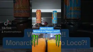 Monster Energy Slushies!! Mango  Loco and Monarch! #monsterenergy #monsterenergydrink  #energydrink