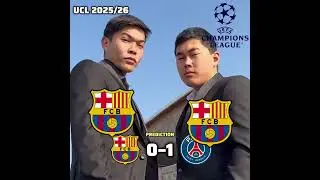 Psg vs Barcelona 🥶🔥 WHO WILL WIN | 2025/26 UCL #championsleague