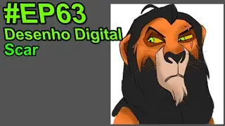 Desenhando o Scar | Drawing Scar - #Ep63 #drawing #desenho #krita