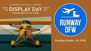 LIVE 🔴 McKinney National Airport Display Day ✈️ October 26, 2025