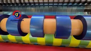 FR-218BF PE protective film slitting machine (protection foil slitting rewinding machine)