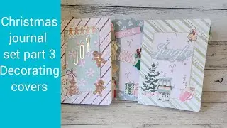 Блокнот формата 12 x 12, 6 хвастливых книг, 6 журналов, 6 открыток и эфемеры. Часть 3. Оформление...