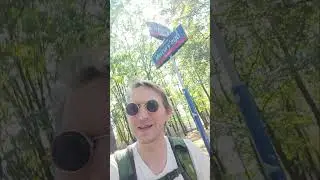 Backpacking Freddie Mercury Street Near Legia Warszawa - Poland - August 2024