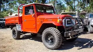 HJ47 1981 Red Ute