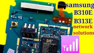 Samsung Mobile B313 e B310e network problem Emergency  no service  solution