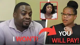 She Makes $85K but Refuses to Pay $400? Judge SNAPS at Her Audacity!