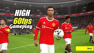 eFootball 2022 Mobile High Resolution, 60fps First impression Gameplay 😍