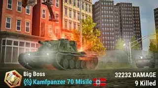 BIG BOSS Kfpz 70 Misile 32232 DAMAGE,9 KILLED!