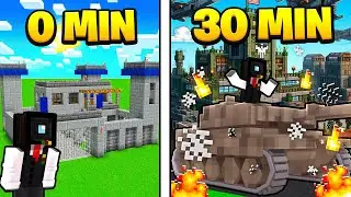 Ik Gaf Mijn Editor 30 Minuten Om Een Legerbasis Te Bouwen In Minecraft