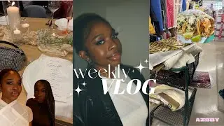 WEEKLY VLOG |  going MIA, Superbowl, Fabric Shopping, Dinner with Friends, and More! | AZBBY