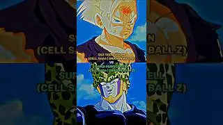 SSJ2 Teen Gohan (Cell Saga | DBZ) Vs. Super Perfect Cell (Cell Saga | DBZ) | Battle | #gohanvscell