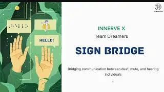 Sign Bridge | AI-Based Real-Time Sign Language Translator | PPT Presentation & Live Demo