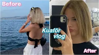 Kuaför vlog | YENİ SAÇLARIM | ~Rüya akarpa