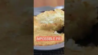 Easy Impossible Coconut Pie Made in a Blender!