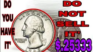 Most Rare & Valuable 1969 Washington Quarters Worth Big Money  Hidden Quarter Treasure You Might