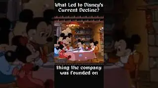 What Led to Disney's Current Decline? #shorts