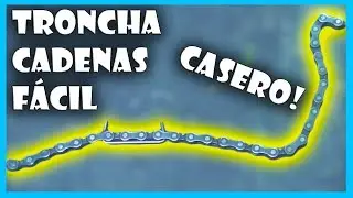 🚲 ACCESORIO CASERO IMPRESCINCIBLE para TRONCHAR CADENAS de BICICLETA | MANTENIMIENTO BÁSICO