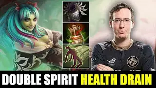 Double Spirit Health Drain - First item Blade Mail | Gameplay By 33