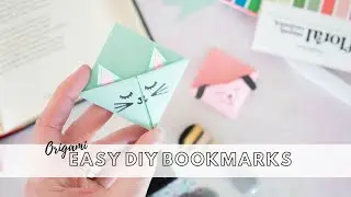 Easy Origami Bookmarks