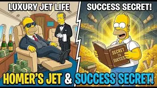 Homer&rsquo;s Luxury Jet Life & the Secret to Success!