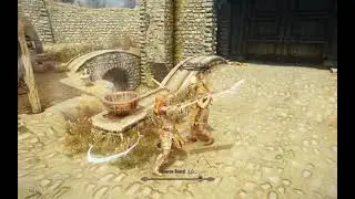 Skyrim SE/AE DAR Cloud Strife & Buster Sword Moveset.