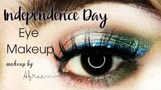 Happy Independence day🇮🇳|| Tri Colour Inspired Eye Makeup||Makeup Addiction