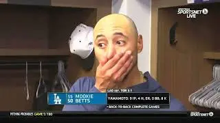 Mookie Betts Excited To Return To LA With World Series Tied, Praises Yamamoto's History, Shortstop!